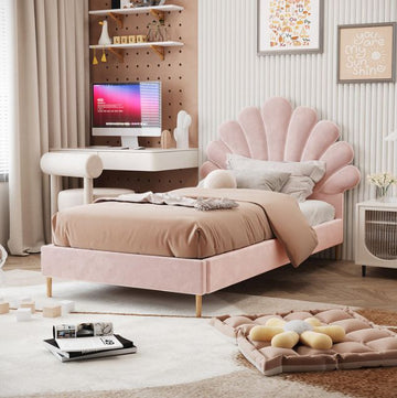 LIT ENFANT COQUILLAGE ROSE