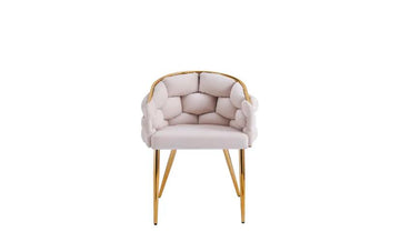 CHAISE BALLON GOLD BEIGE