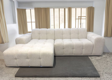 CANAPE BREST ANGLE GAUCHE DOUDOU BOUCLE
