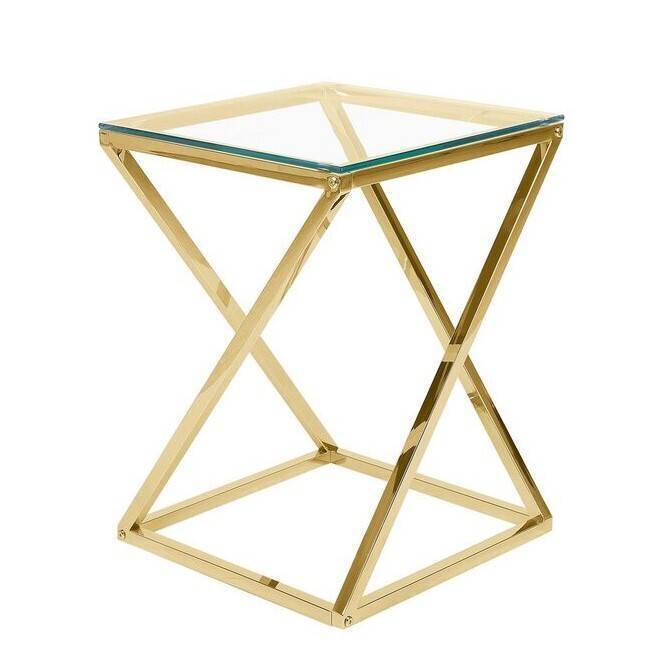 GUERIDON BEVERLY GOLD TRANSPARENT
