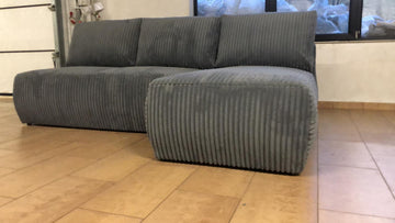 DYONISOS AMBIENCE 19 CANAPE ANGLE AMBIENCE 19 ANTHRACITE
