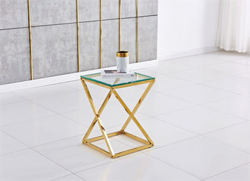 GUERIDON BEVERLY GOLD TRANSPARENT