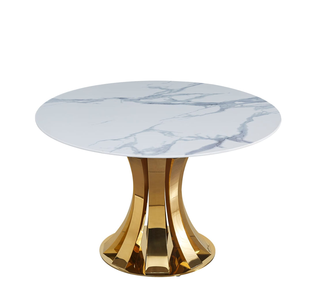 Table à Manger Ronde JUDITH GOLD