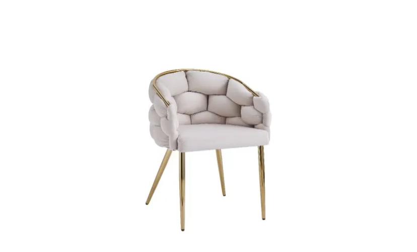 CHAISE BALLON GOLD BEIGE