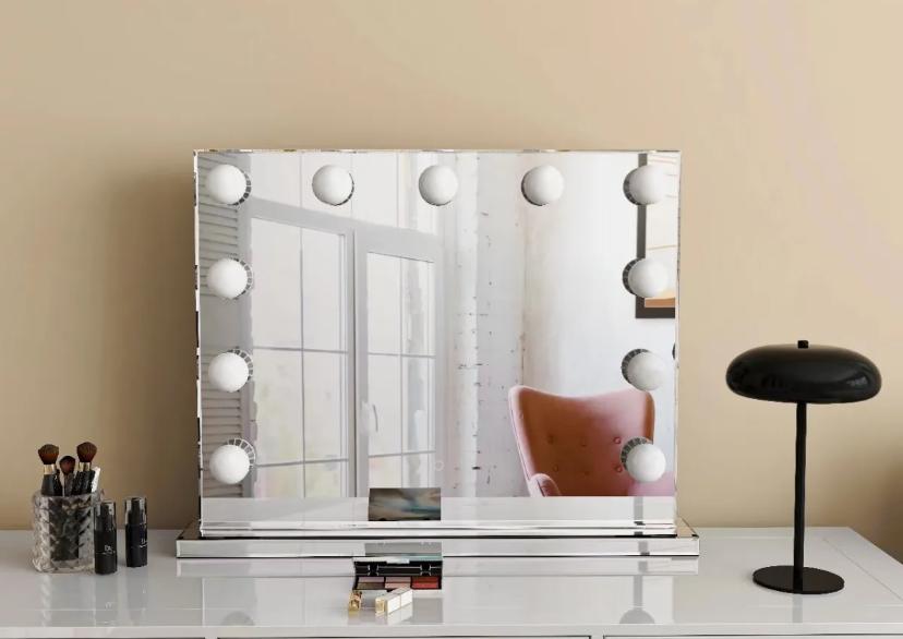 MIROIR VANITY 11 AMPOULES LED