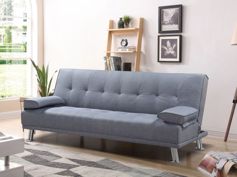 Canapé-lit SB-15 en Tissu Gris