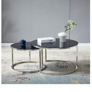 GIGOGNE DUO BOIS PIED CHROME