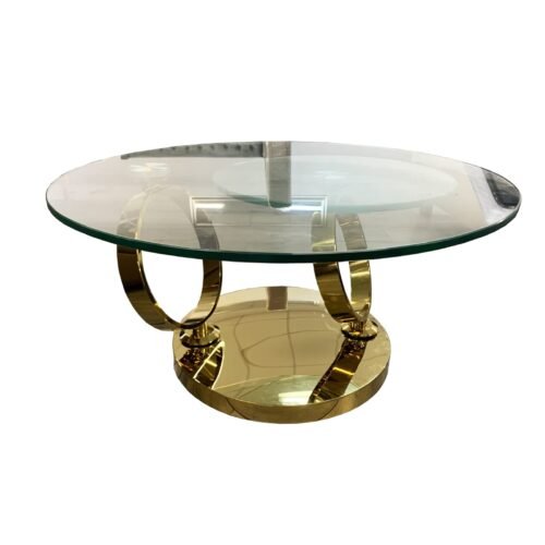 Table basse C093 Doré