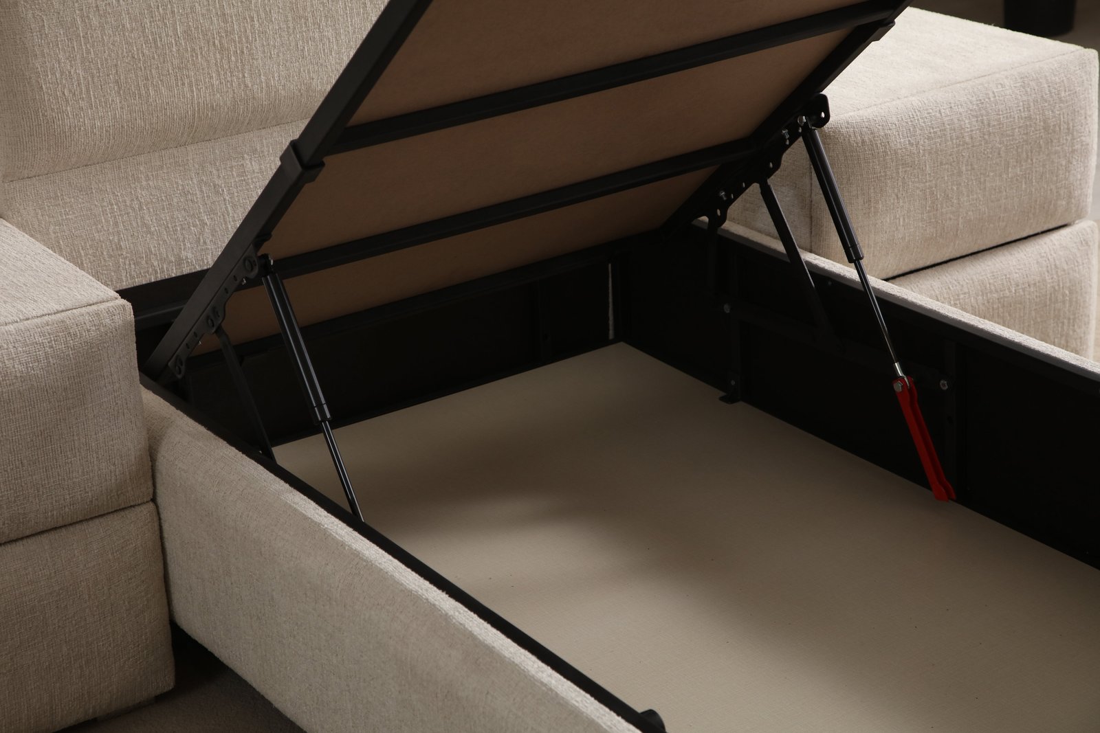 Lit Coffre Enfant JADE BLANC CASSE - CHENILLE - Image 3