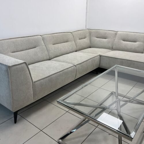 SIENNA ANGLE DROIT TISSUS BEIGE