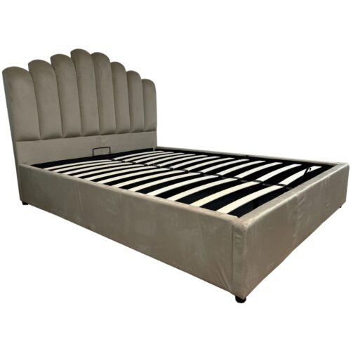 Lit coffee en velours