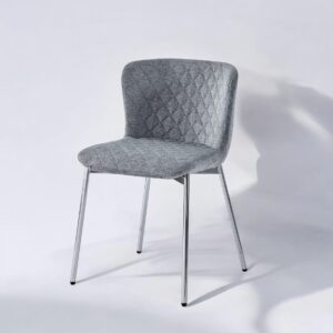 CHAISE JENA CHENILLE ARGENT