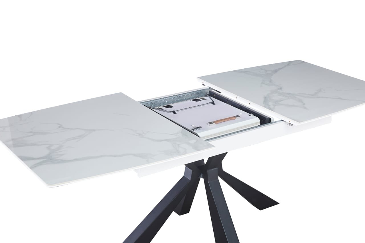 TABLE EXTENSIBLE A RALLONGE BIANCA - Image 4