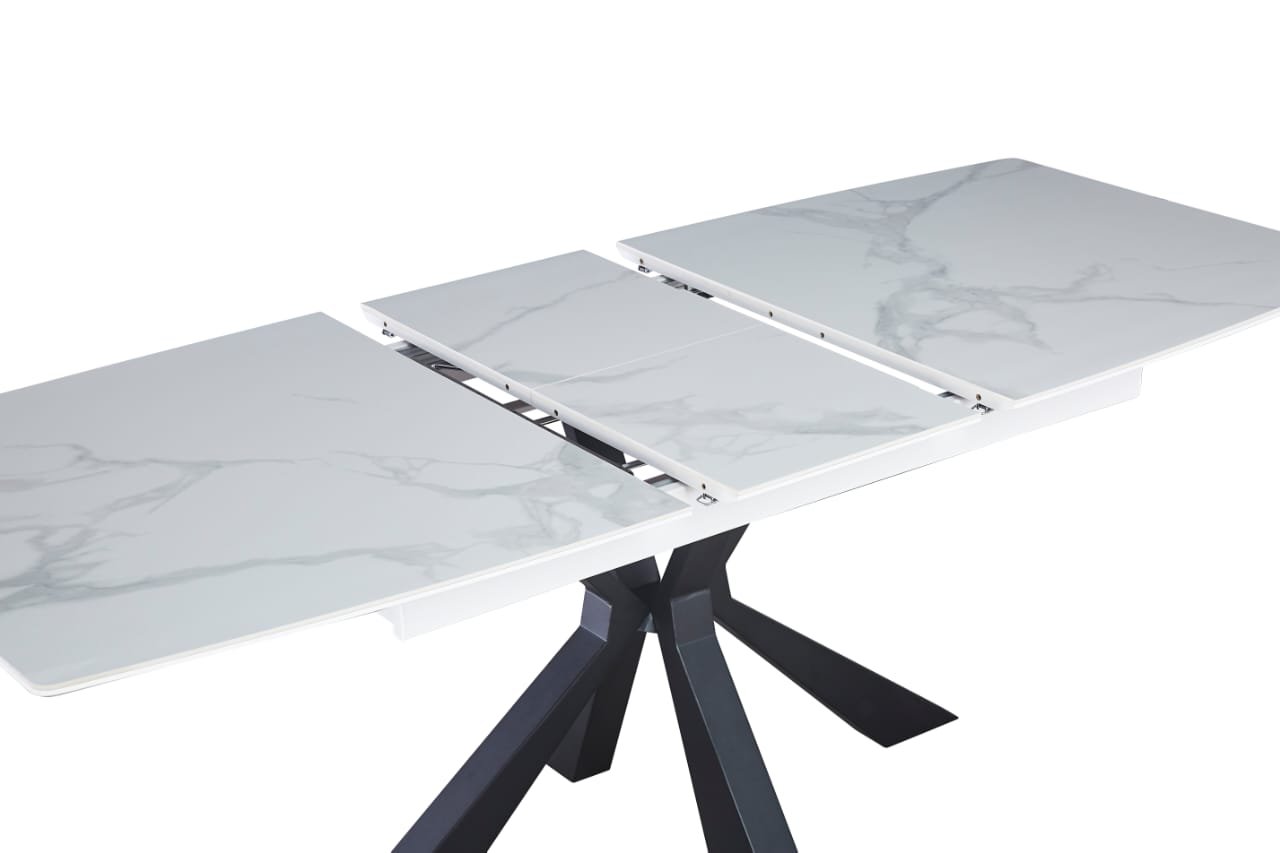 TABLE EXTENSIBLE A RALLONGE BIANCA - Image 5