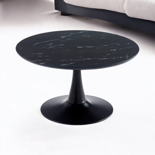 TABLE BASSE ROSA PIED NOIR