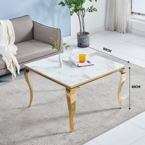 TABLE BASSE BAROQUE CARRE