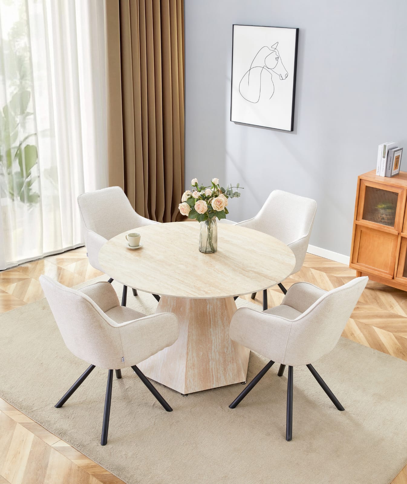 Table à Manger Ronde SOLAL