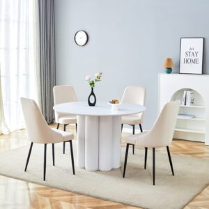 Table à Manger FLOWER Blanche