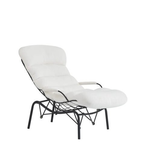 Fauteuil Monica - Métal Noir