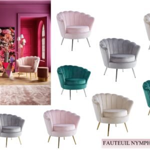 FAUTEUIL NYMPHEA GOLD
