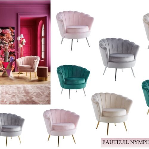 FAUTEUIL NYMPHEA GOLD