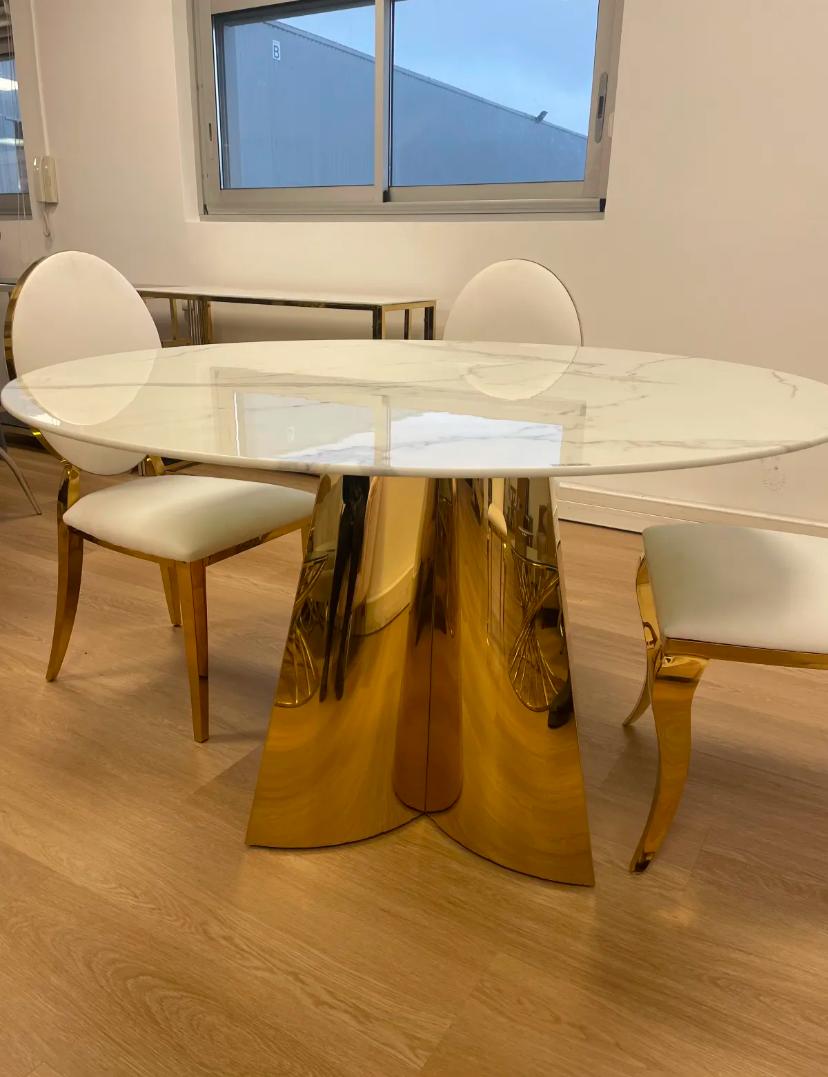 TABLE CAPUCINE GOLD