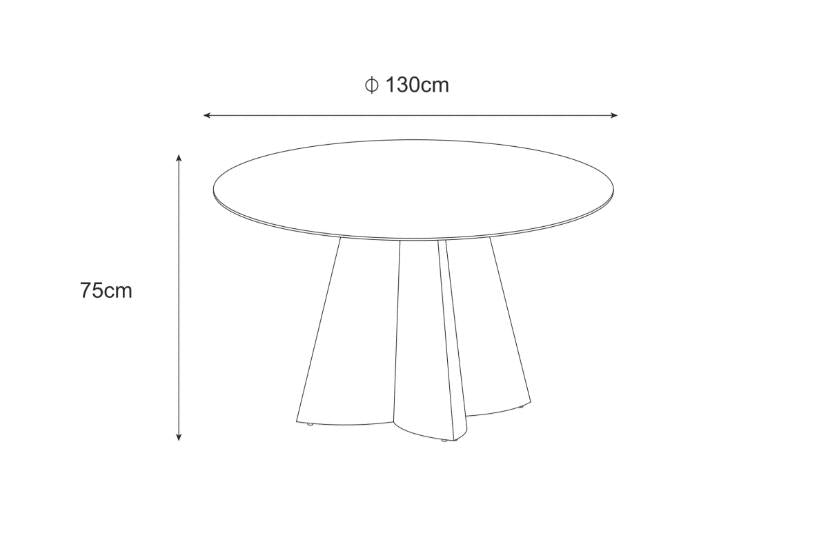 TABLE CAPUCINE GOLD - Image 4