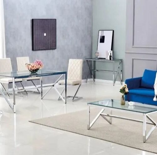 CONSOLE MAJESTIQUE CHROME