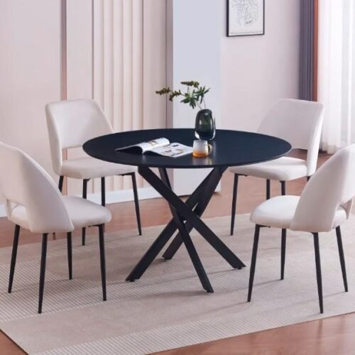 TABLE REPAS JESSICA METAL
