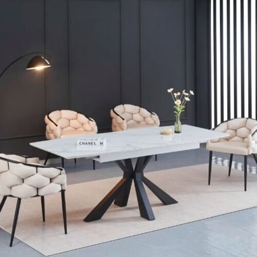 TABLE EXTENSIBLE A RALLONGE BIANCA