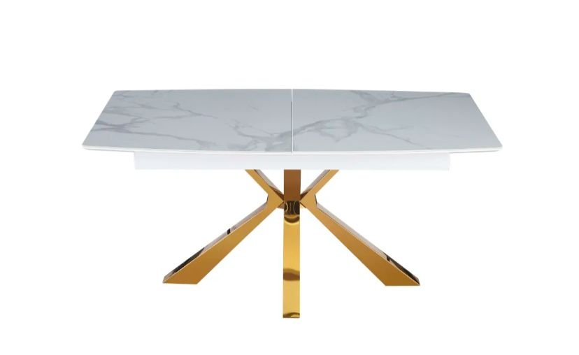 TABLE EXTENSIBLE A RALLONGE BIANCA - Image 2