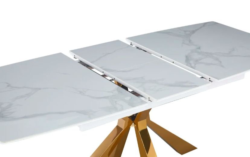 TABLE EXTENSIBLE A RALLONGE BIANCA - Image 4