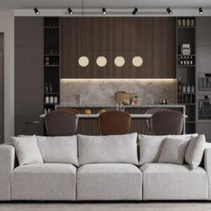 Canapé Modulable Azra Chenille