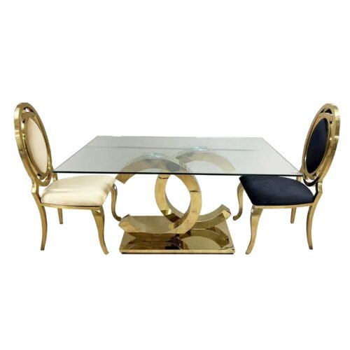 Table CC1 Transparent Doré