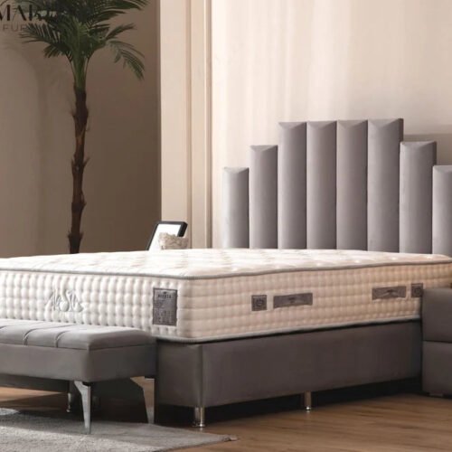 Lit Coffre Natura- Velours