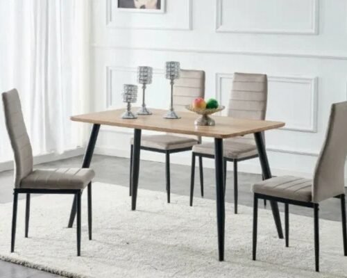 Ensemble Ammo + Chaises Tolia