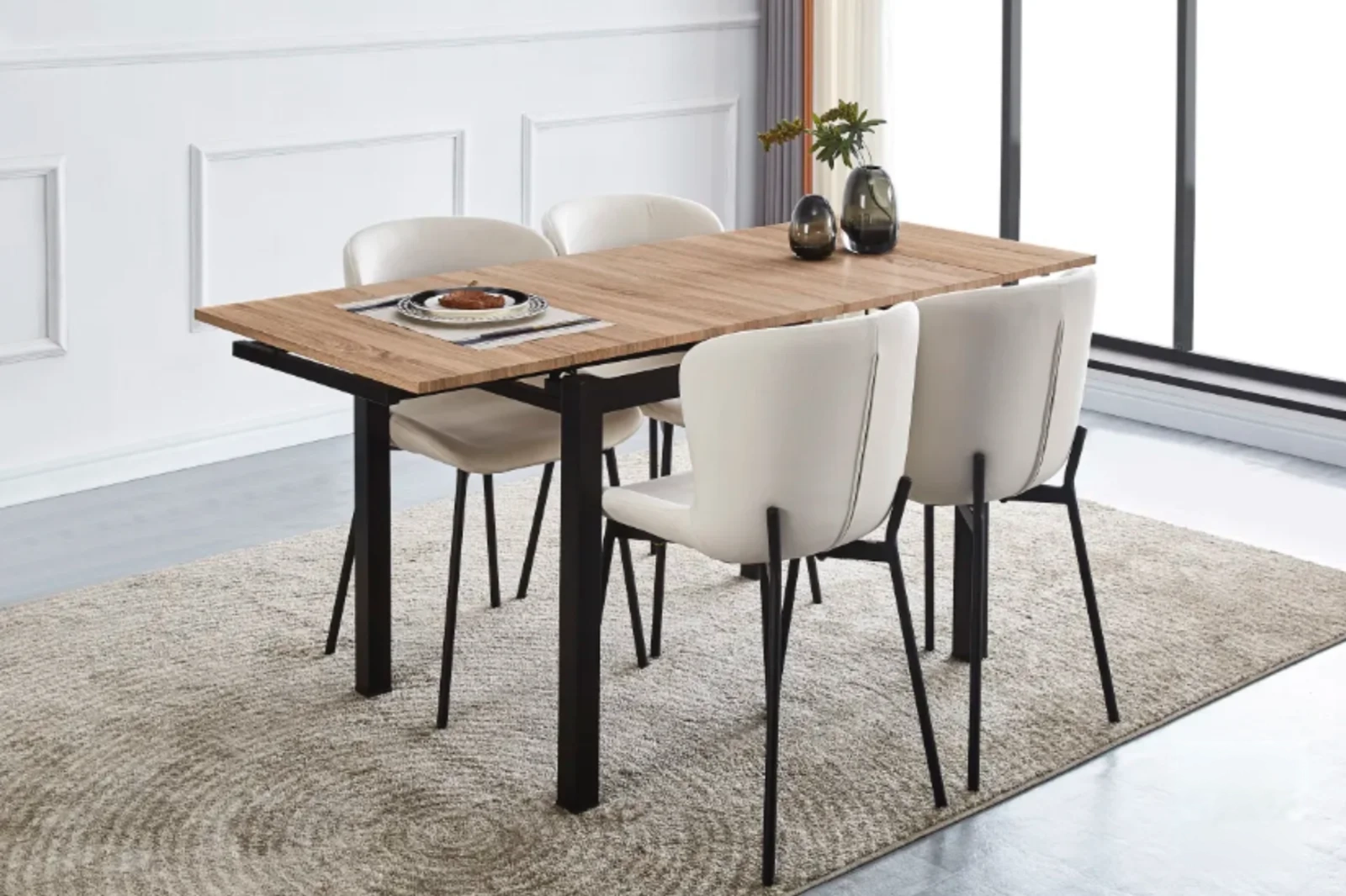 Ensemble Bora + Chaises Elen