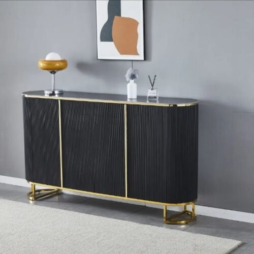 BUFFET ESMÉE – DORÉ & NOIR