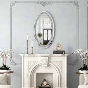 MIROIR ÉCLAT – MURAL OVAL 90x50