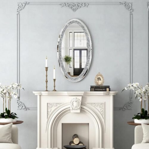 MIROIR ÉCLAT – MURAL OVAL 90x50