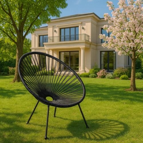 FAUTEUIL ACAPULCO – NOIR