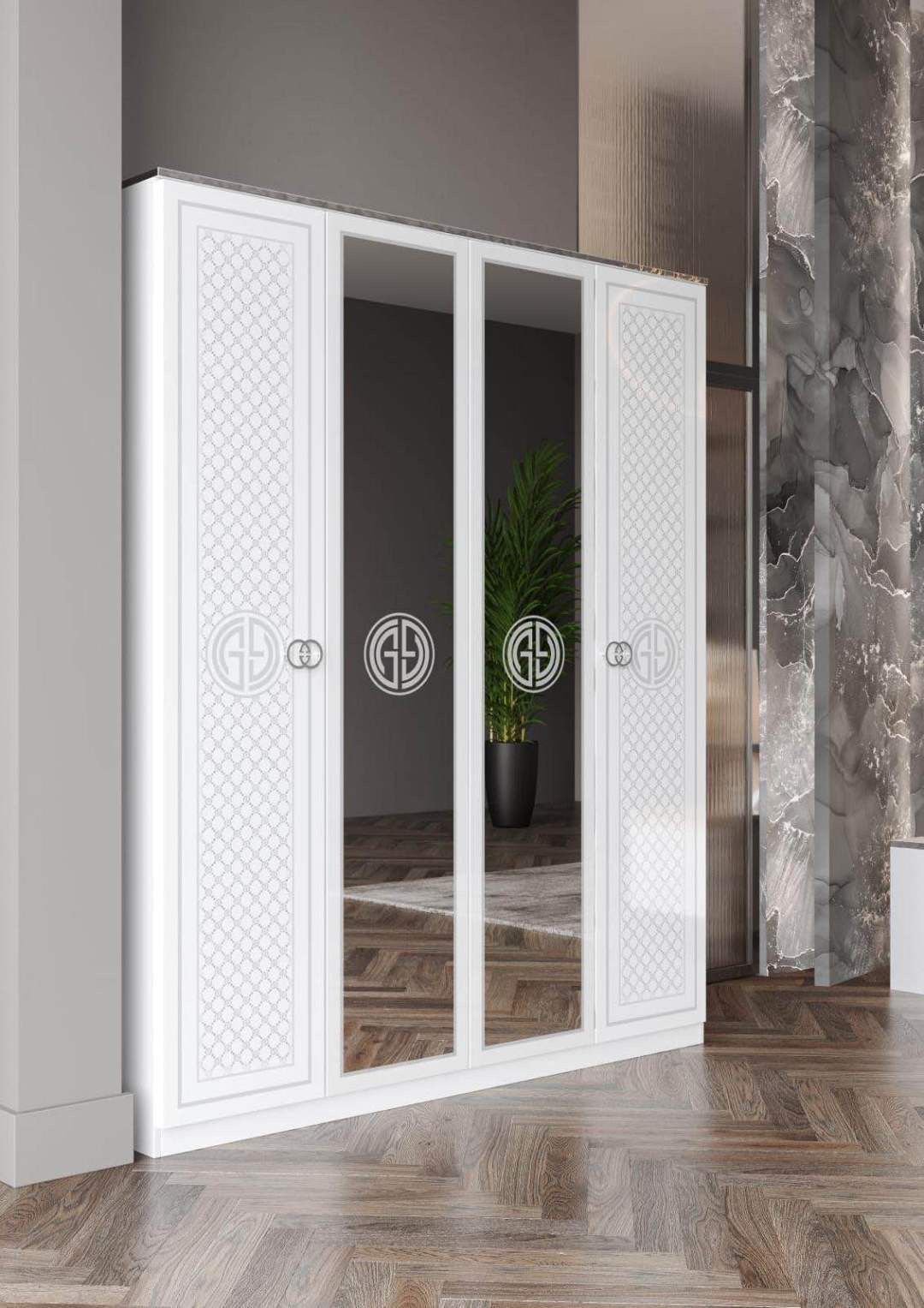 CHAMBRE A COUCHER GUGI BLANC ARGENT 799 - Image 2