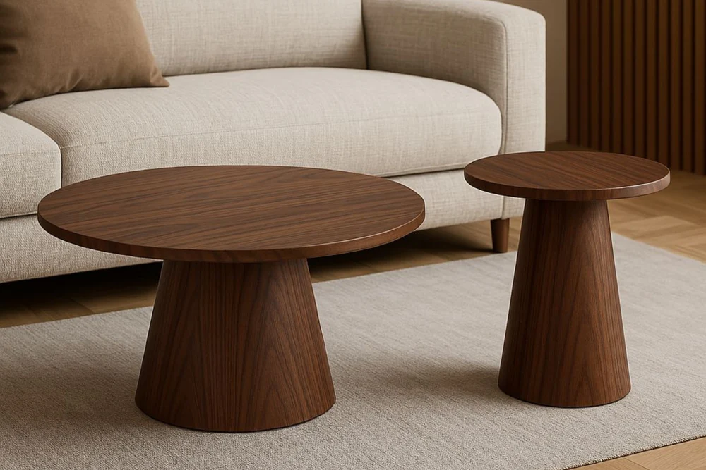 Alba Walnut Coffee Table - Image 2