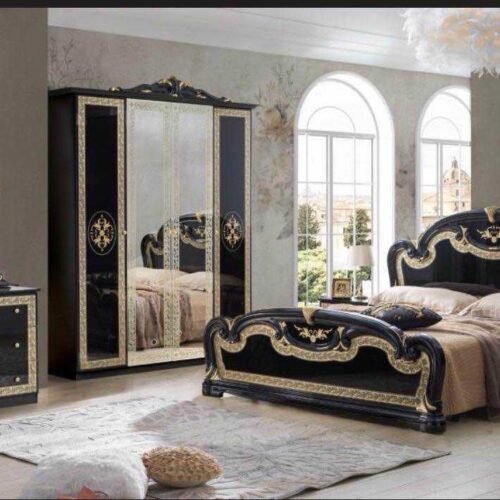 CHAMBRE A COUCHER PALOMA NOIR