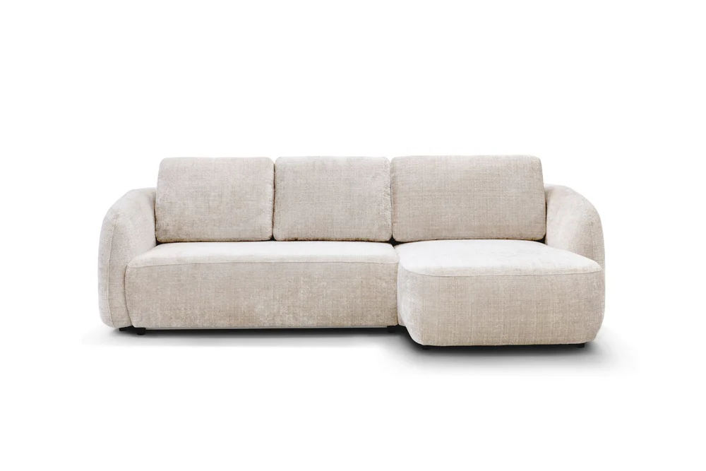 Canapé D'angle convertible Porto Marbella Blanc Cassé - Image 7