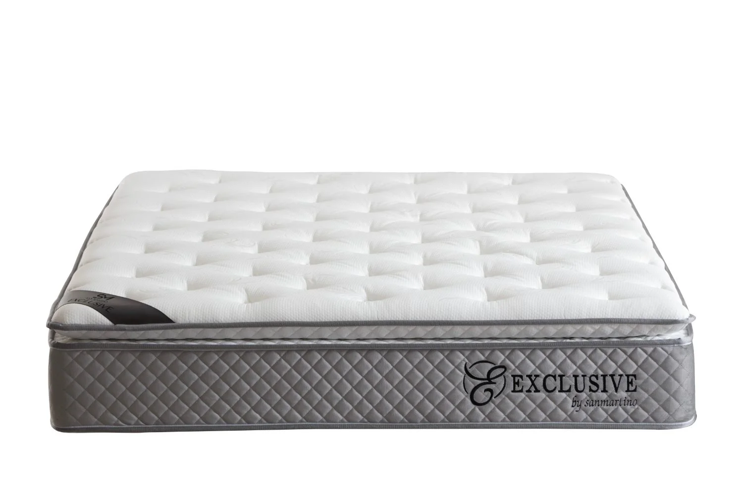 Matelas Premium Gris à Ressorts Ensachés avec Surmatelas Intégré – 32 cm – Image 2